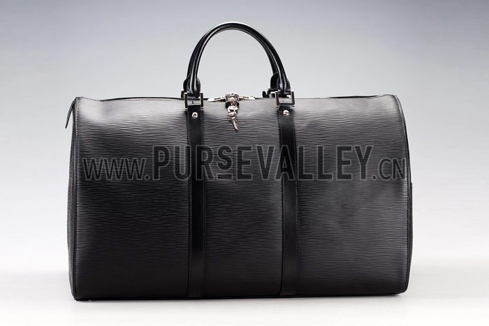 Louis Vuitton Epi Leather Keepall 45 Black