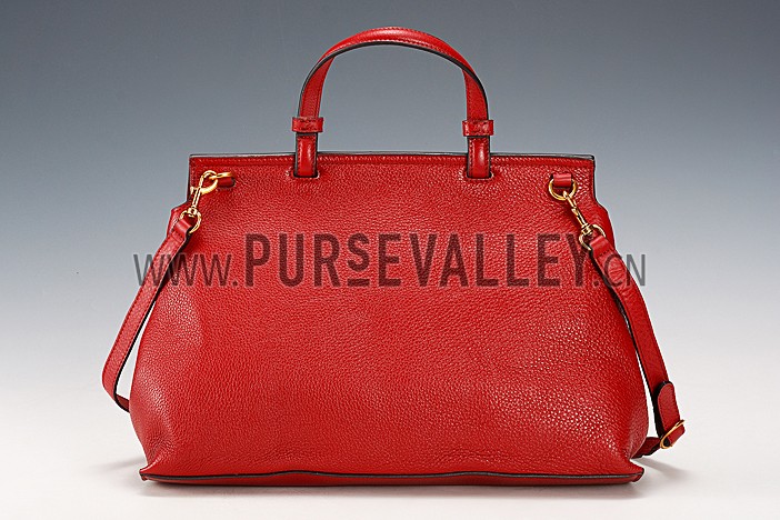 Gucci Bamboo Daily Bag Red