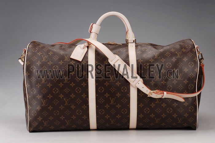 Louis Vuitton Keepall 60 with shoulder strap