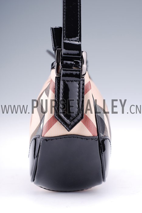Burberry Nova Check Sling Bag Black