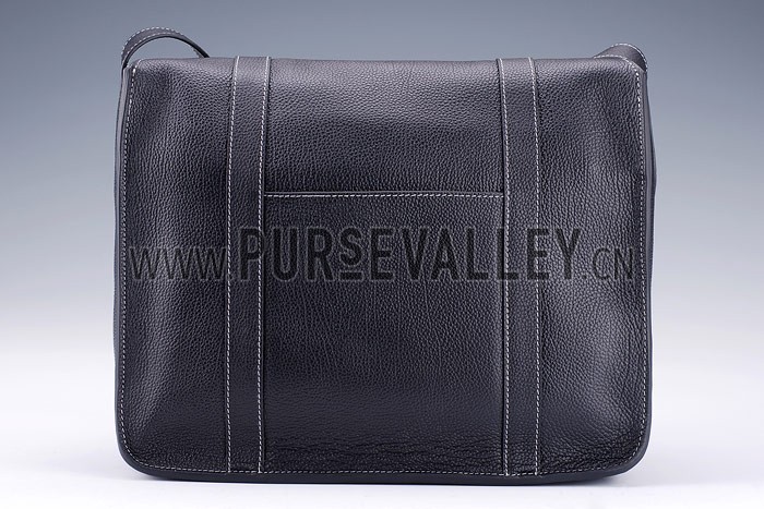 Hermes Man Messenger Bag Black