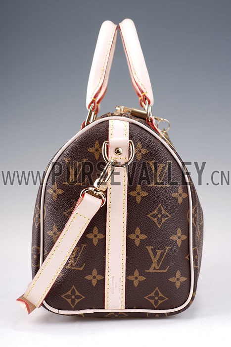 Louis Vuitton Monogram Speedy 25 with Shoulder Strap