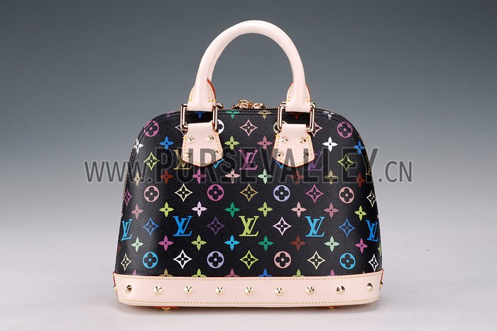 Louis Vuitton Black Murakami Alma PM