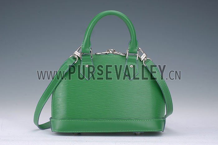 Louis Vuitton Alma PM Epi Leather Green