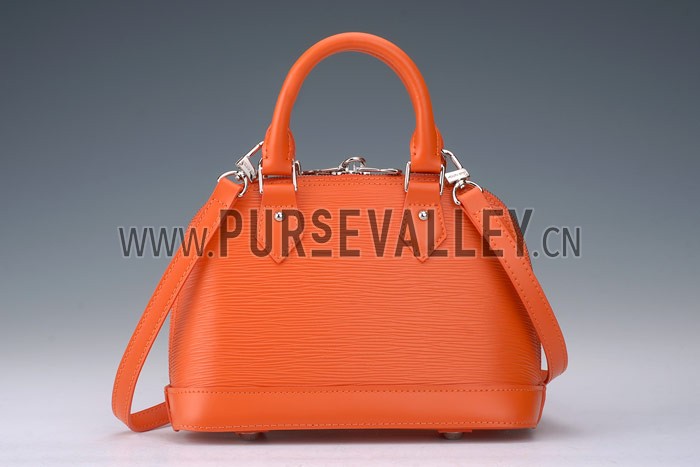Louis Vuitton Alma PM Epi Learher Orange