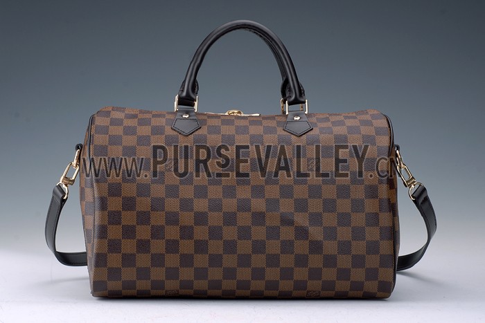 Louis Vuitton Damier Speedy 35 with Shoulder Strap