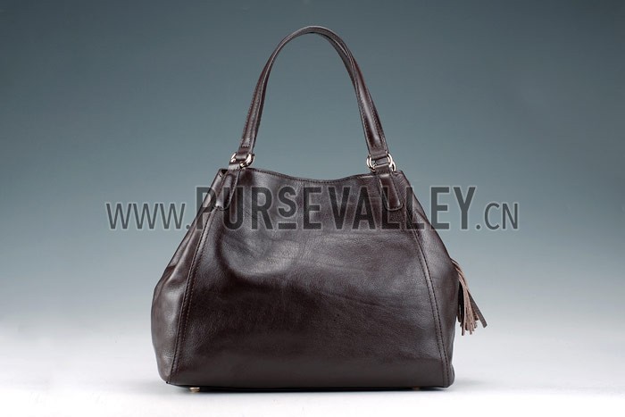 Gucci Soho Medium Shoulder Bag Dark Brown