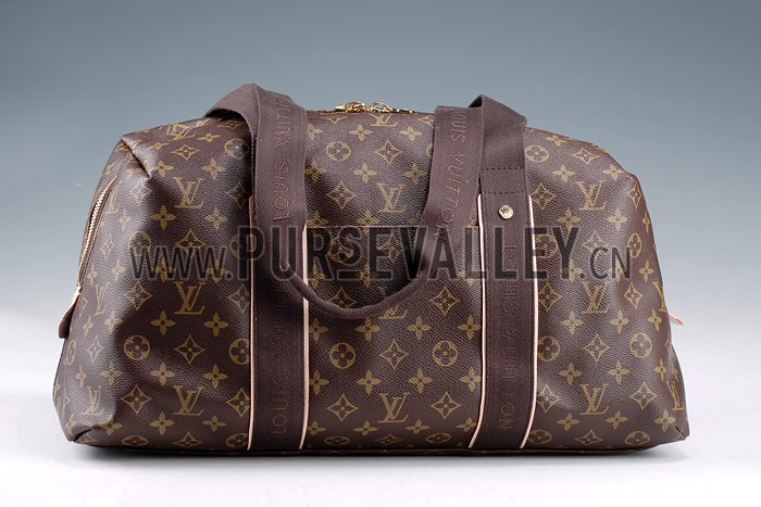 Louis Vuitton Monogram Macassar Weekender Beaubourg MM