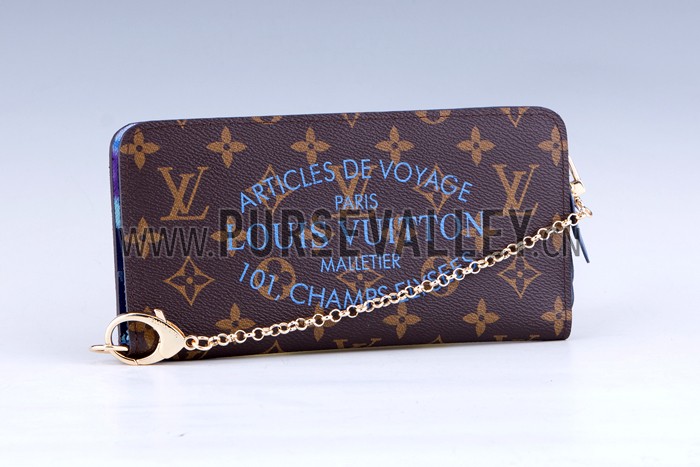 Louis Vuitton Insolite Ikat Monogram Canvas Wallet Grand Blue