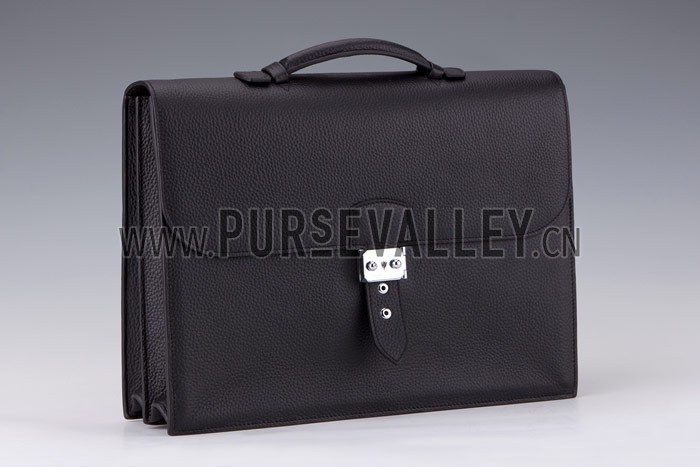 Hermes Sac a Depeche Black