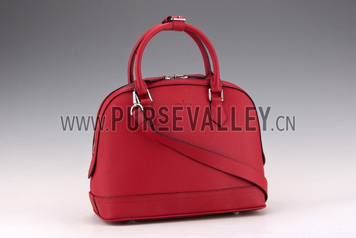 Louis Vuitton Alma in Taurillon Leather Red MM