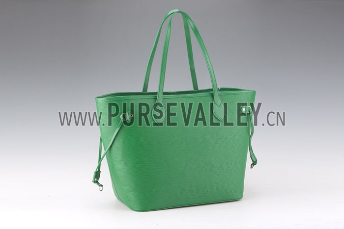 Louis Vuitton Neverfull MM Epi Leather Green