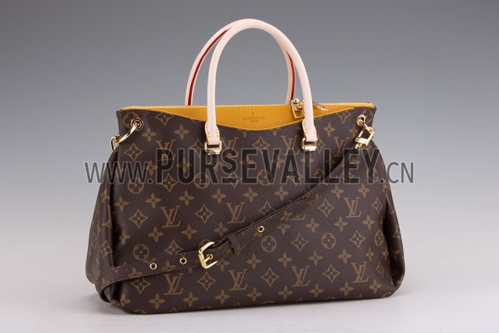 Louis Vuitton Monogram Pallas Safran