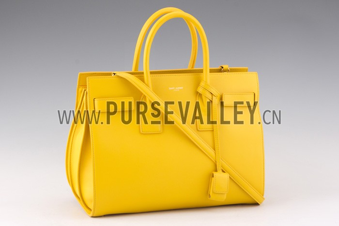 Saint Laurent Sac de Jour Yellow