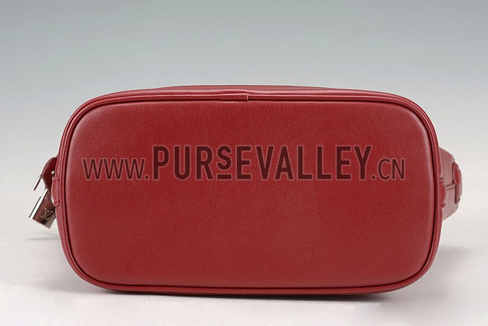 Louis Vuitton New Noe Cuir Nuance Rubis Drawstring Bag 607552