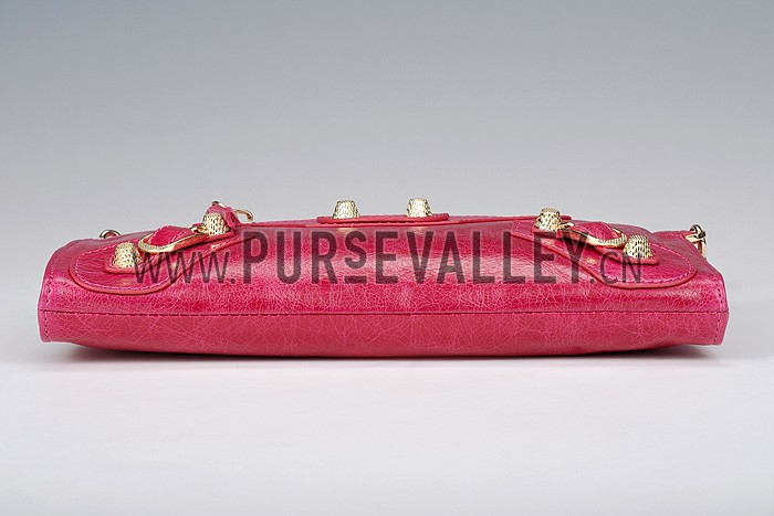 Balenciaga Clutch Rubisse With Gold Hardware 607840