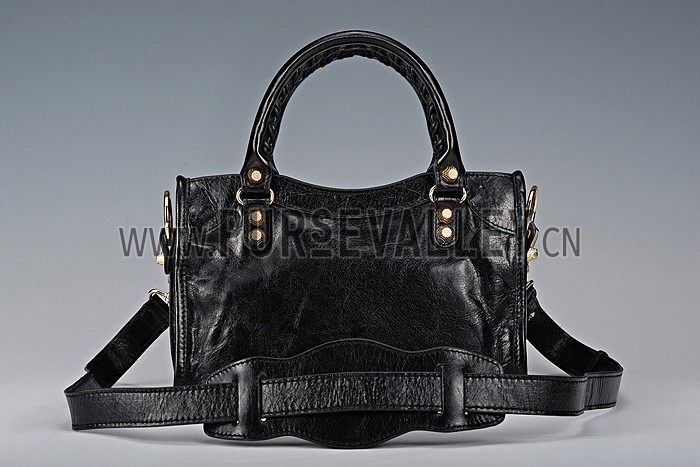 Balenciaga Mini City Bag Black 607842