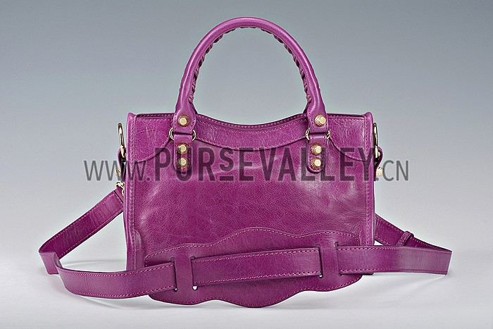Balenciaga Mini City Bag Magenta 607846