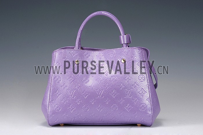 Louis Vuitton Montaigne Empreinte BB Lilas 607869