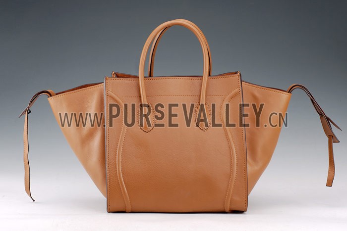 Celine Luggage Phantom Tote Bright Tan