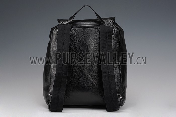 Gucci Leather Backpack Black 607930