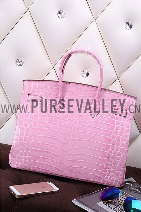 Hermes Birkin 35 Crocodile Pink 608061