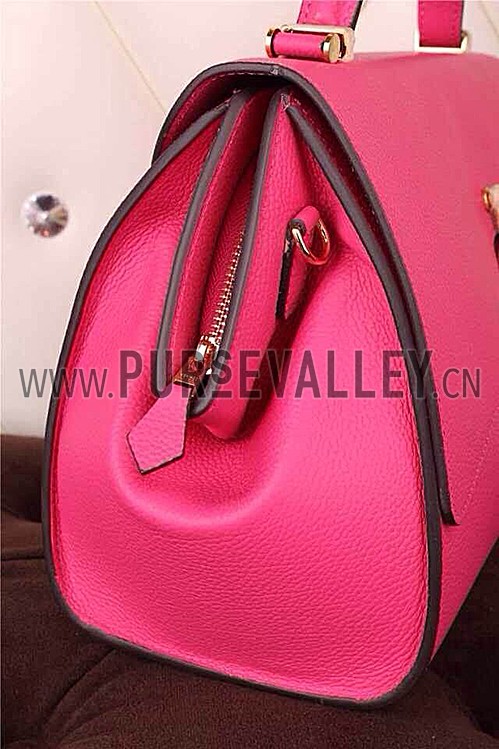 Hermes Stirrup Shoulder Bag Pink 608100