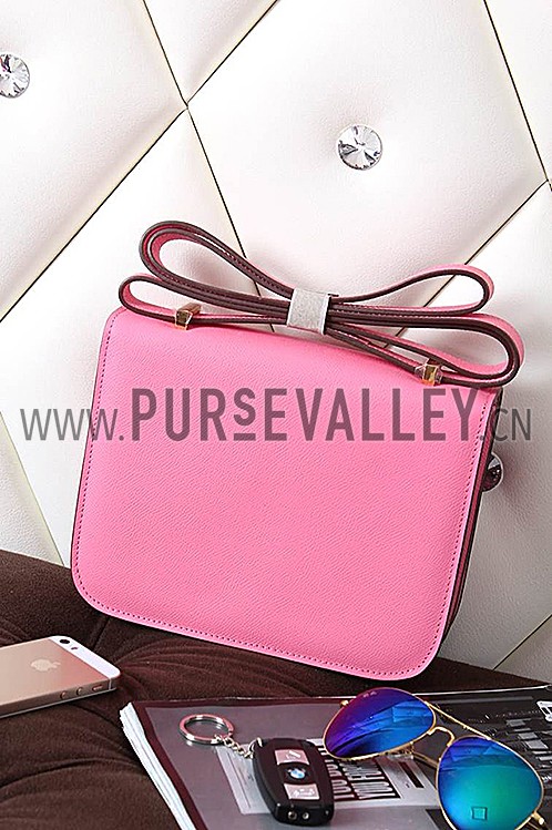 Hermes Constance Pink With Gold Hardware 608112