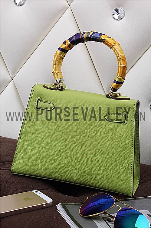 Hermes Kelly Apple Green 608134