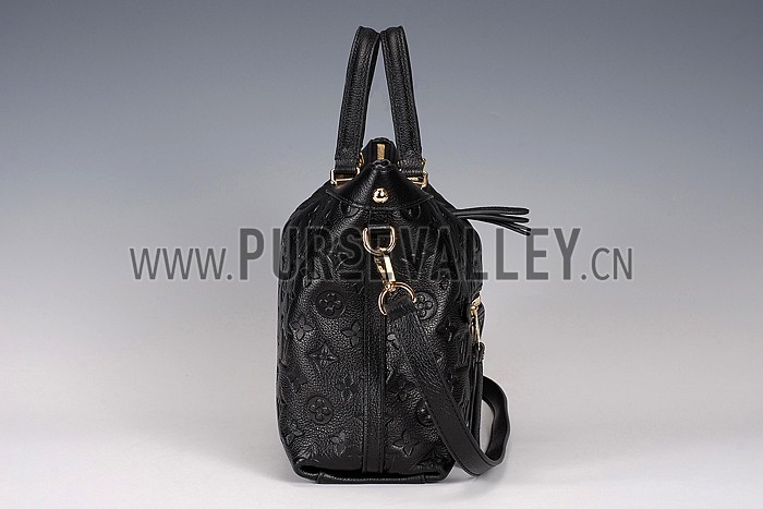 Louis Vuitton Monogram Empreinte Bastille Black 608245