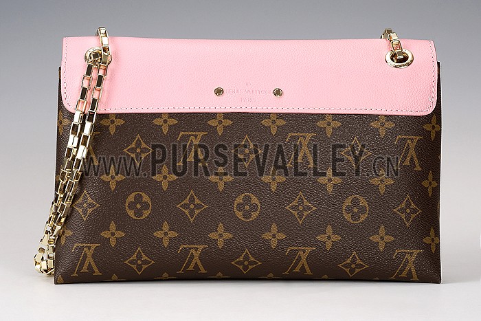 Louis Vuitton Pallas Chain Bag Pink 608249