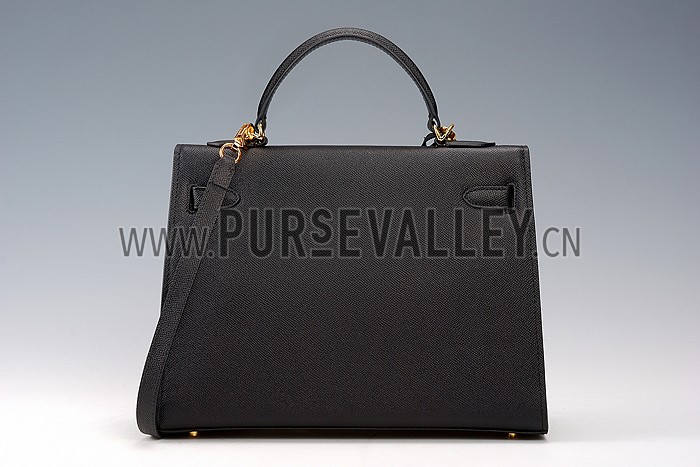 Hermes Kelly 32 Black 608178