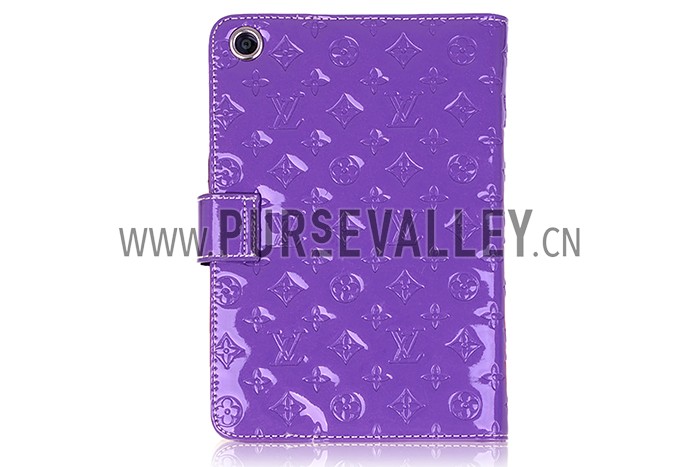 Louis Vuitton Vernis Mini iPad Wallet Case Purple