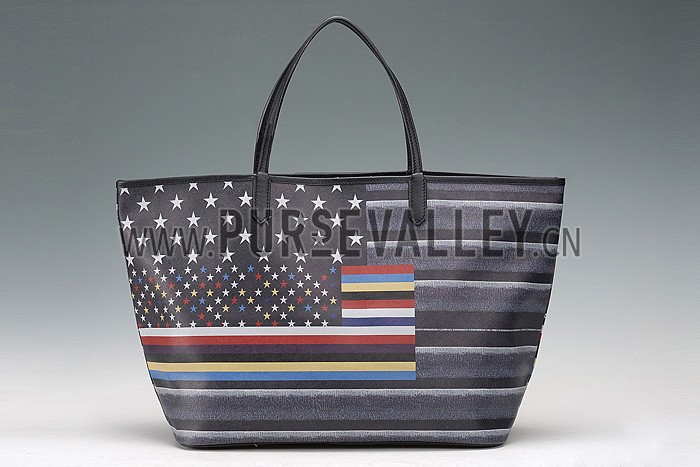 Givenchy Antigona Medium Shopping Tote US Flag 607356