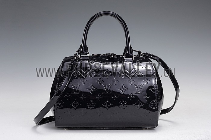 Louis Vuitton Monogram Vernis Montana Black 607363