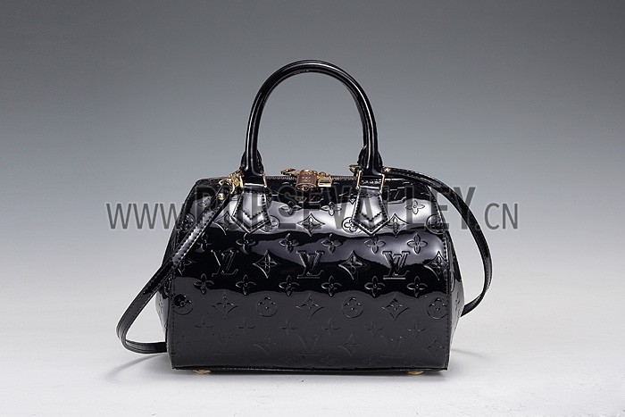 Louis Vuitton Monogram Vernis Montana Black 607364