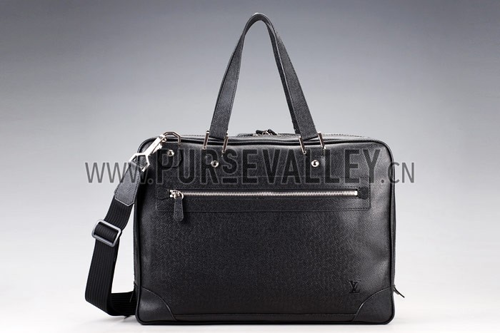 Louis Vuitton Alexander Taiga Leather Black