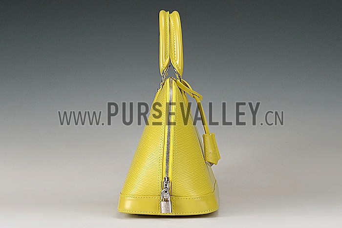 Louis Vuitton Alma PM Pistache Epi Leather 607507