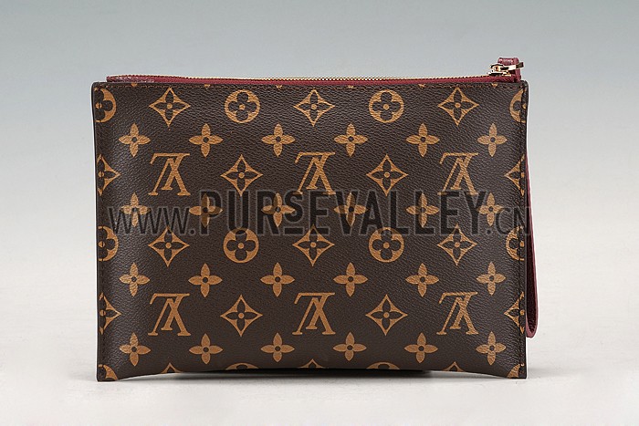 Louis Vuitton Pochette Pallas Monogram Dark Red 607545