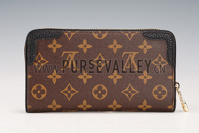 Louis Vuitton Zippy Wallet Retiro Wallet Black