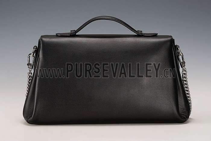 Gucci Interlocking Large Shoulder Bag Black