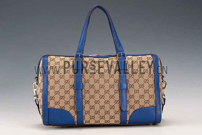 Gucci GG Classic Top Handle Bag Blue