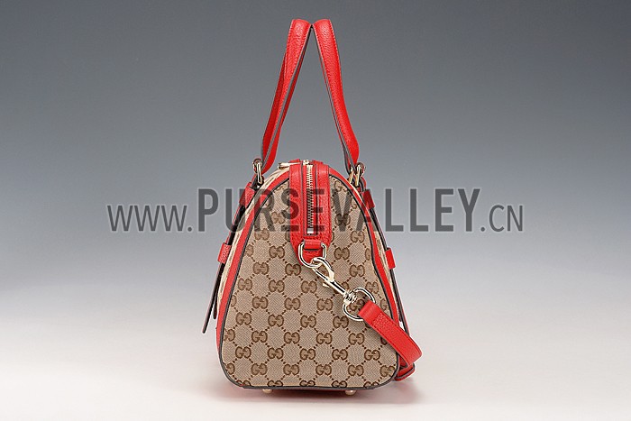 Gucci GG Classic Top Handle Bag Red