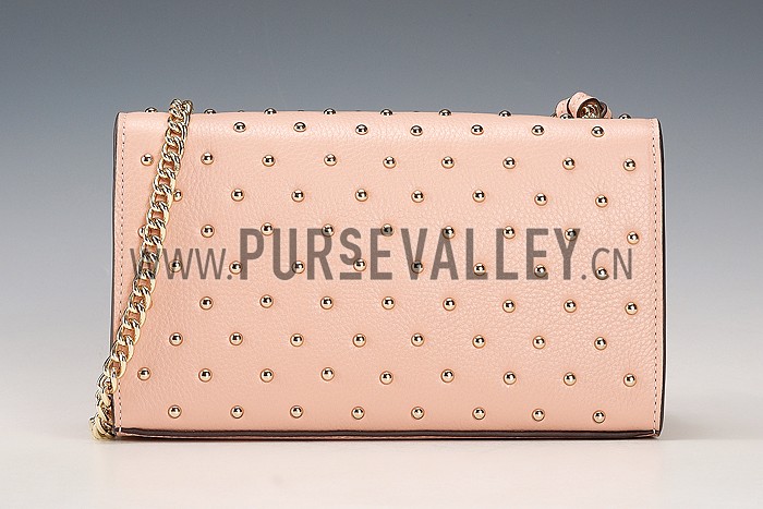 Gucci Miss Bamboo Studded Bag Pink