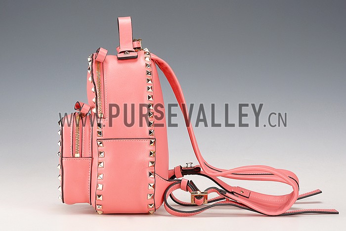 Valentino RockStud Pink Backpack