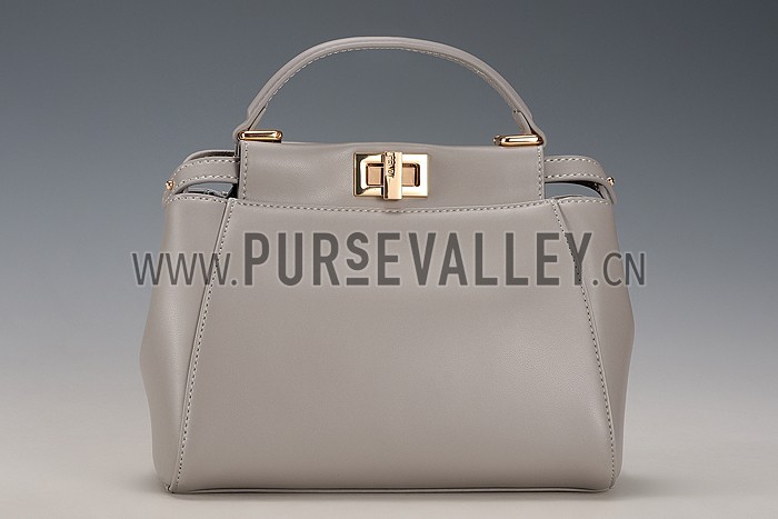 Fendi Peekaboo Karlito Capsule Detail Grey Bag