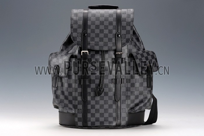 Louis Vuitton Damier Graphite Christopher Backpack