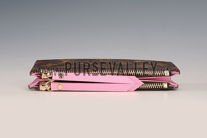 Louis Vuitton Adele Compact Wallet Pink
