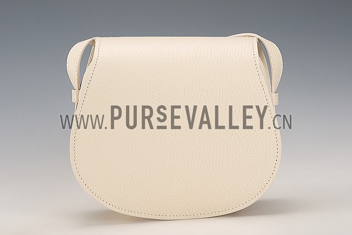 Chloe Marcie Flap Small Shoulder Bag Beige