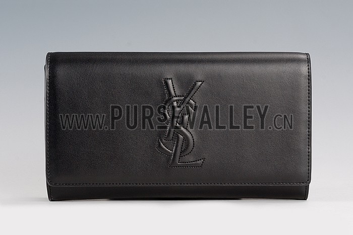 Saint Laurent Belle De Jour Clutch Black 608310